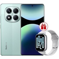 Xiaomi Redmi Note 14 Pro 5G 12GB/256GB международная версия (зеленый) + умные часы Xiaomi Redmi Watch 5 Active (серебристый) по акции Image #1