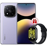 Xiaomi Redmi Note 14 Pro+ 5G 8GB/256GB международная версия (фиолетовый) + умные часы Xiaomi Redmi Watch 5 Active (черный) по акции