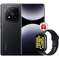 Xiaomi Redmi Note 14 Pro+ 5G 12GB/512GB международная версия (черный) + умные часы Xiaomi Redmi Watch 5 Active (черный) по акции Image #1