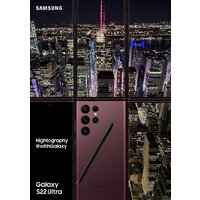 Samsung Galaxy S22 Ultra 5G SM-S908B/DS 12GB/128GB (бургунди) Image #19