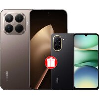 Xiaomi 15T Pro 12GB/512GB международная версия (золотистый мокко) + Xiaomi Redmi A5 4GB/128GB (полуночный черный) по акции Image #1