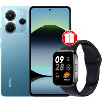 Xiaomi Redmi Note 14 6GB/128GB международная версия (синий) + умные часы Xiaomi Redmi Watch 3 (черный) по акции Image #1