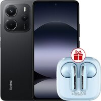 Xiaomi Redmi Note 14 8GB/256GB международная версия (черный) + наушники Xiaomi Redmi Buds 6 Active (голубой) по акции Image #1