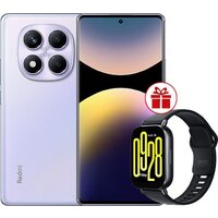 Xiaomi Redmi Note 14 Pro 12GB/512GB международная версия (фиолетовый) + умные часы Xiaomi Redmi Watch 5 Active (черный) по акции