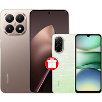 Xiaomi 15T 12GB/512GB международная версия (розовое золото) + Xiaomi Redmi A5 4GB/128GB (зеленое озеро) по акции Image #1
