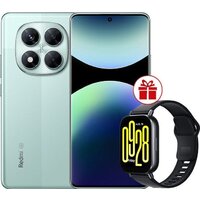 Xiaomi Redmi Note 14 Pro 5G 12GB/256GB международная версия (зеленый) + умные часы Xiaomi Redmi Watch 5 Active (черный) по акции Image #1